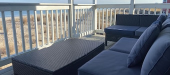 Breathtaking Ocean Front Condominium .  Fall weekends with the dog.