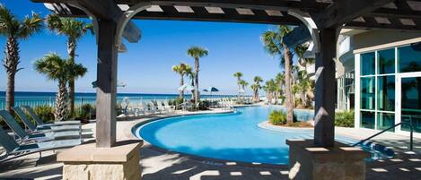 Piscine couverte, piscine extérieure