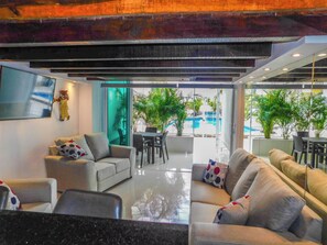 Smart TV - Boana Torre Malibu #003 , Pool view, romantic zone (Amapas)