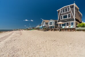 On the beach