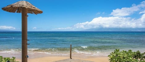 ビーチ、サンラウンジャー、ビーチタオル