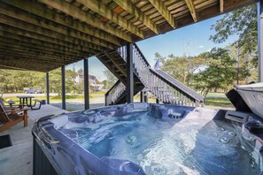 Bain à remous extérieur