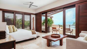 5 bedrooms, Egyptian cotton sheets, in-room safe, desk