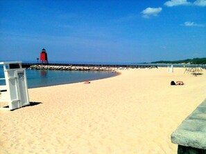 Tumbonas y toallas de playa