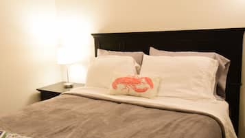 4 dormitorios, tabla de planchar con plancha, wifi y ropa de cama