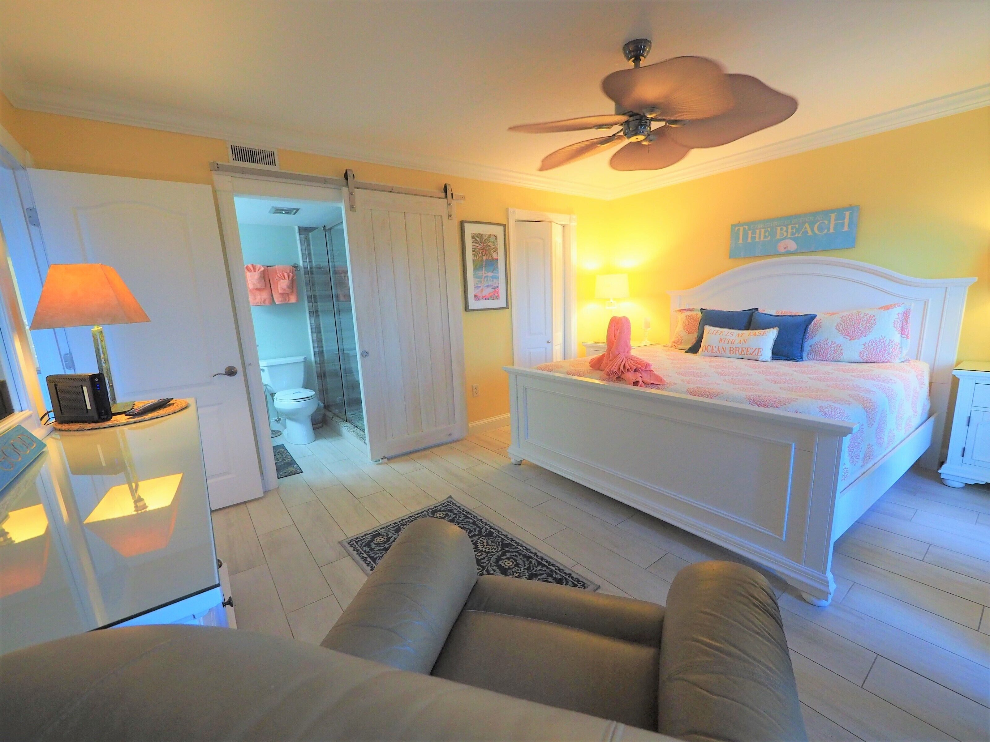 2 間睡房、熨斗/熨衫板、免費 Wi-Fi、床單