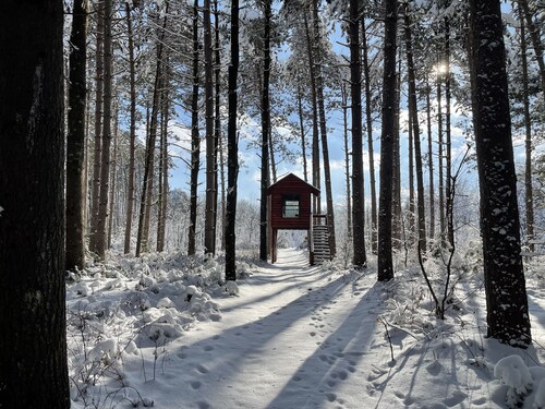 Loma Westfield / Oxford, Wis., Jossa hehtaarin luonnon ... 