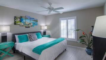 5 bedrooms, desk, iron/ironing board, free WiFi