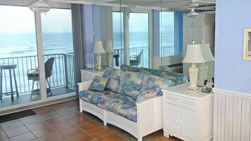 TV, DVD player, stereo