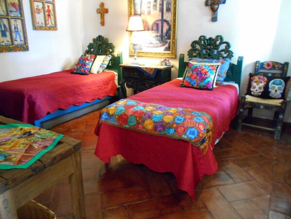 Luxury Double Room, 2 Single Beds, Accessible, Garden View