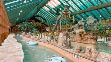 Indoor pool, outdoor pool