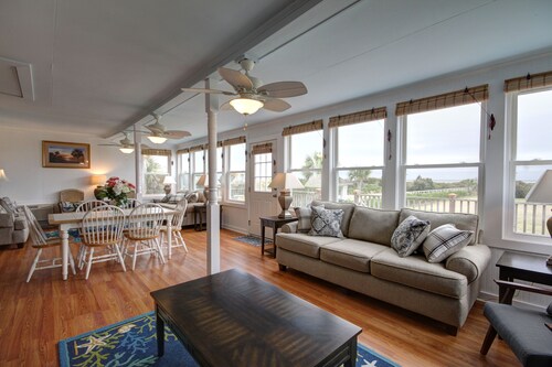 Oceanfront Vintage, 1960s Cottage! Very Cozy w/Large Backyard, Ample Space, & Prime Location!