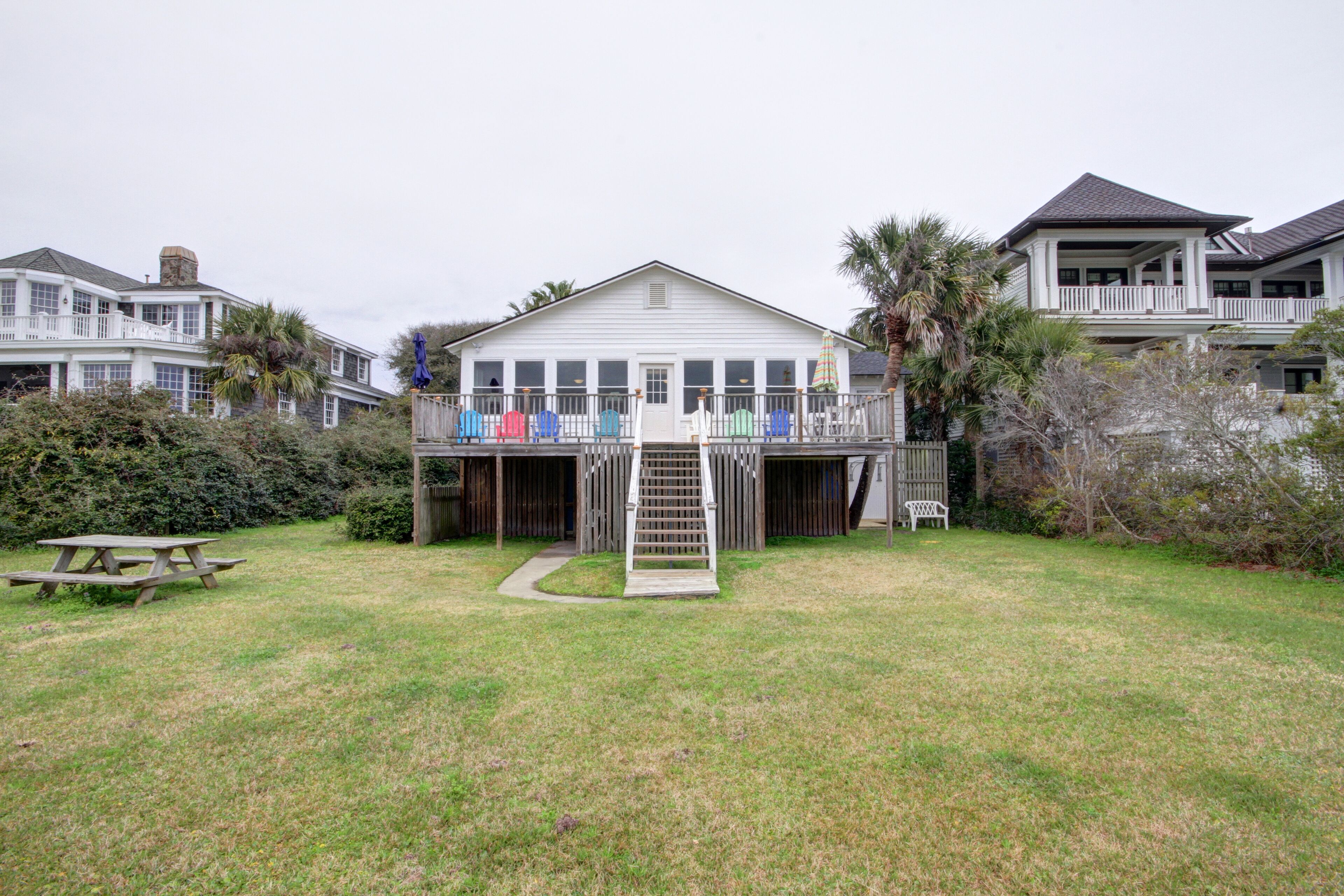 Oceanfront Vintage, 1960s Cottage! Very Cozy w/Large Backyard, Ample Space, & Prime Location!