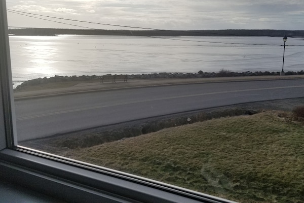 view from upstairs hallway