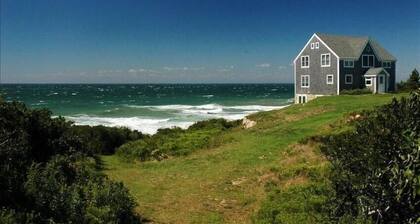 On the front, views of the surf