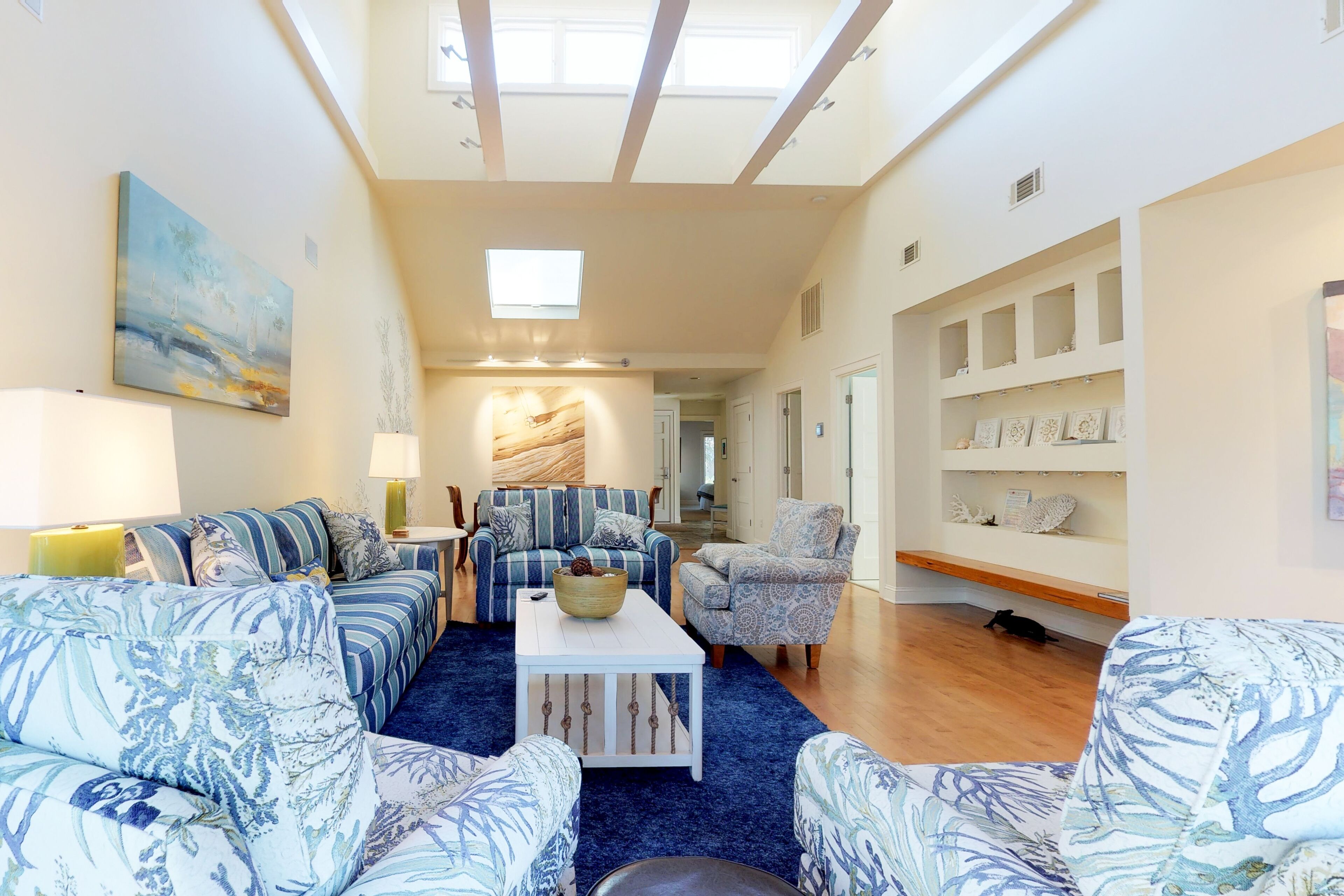 Cozy Hilton Head townhome with shared pools within a short distance of beaches.