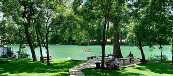 Riverfront House på Guadalupe-3BR W / Opt 4BR -Texas Hill Country-Day's Away House