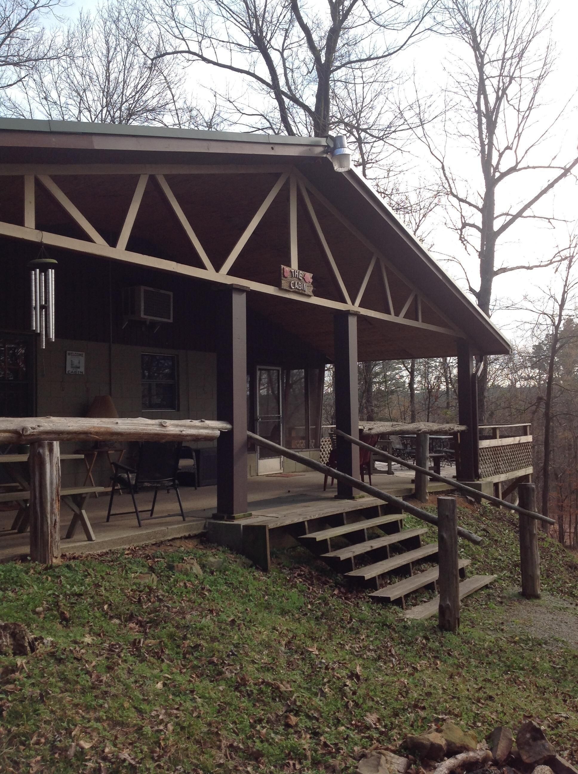 Private Cabin at the end of the lane.