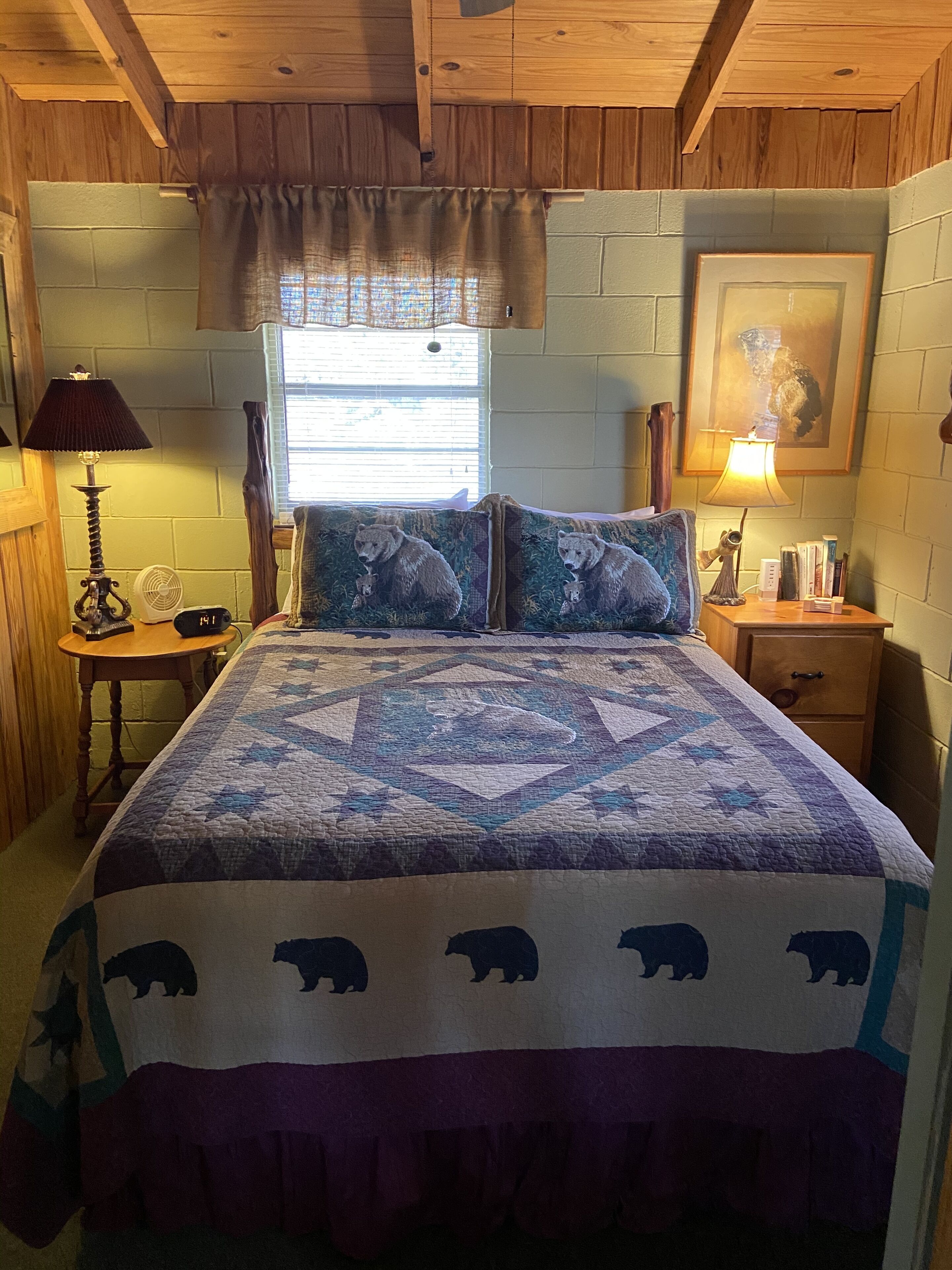 Private Cabin at the end of the lane.