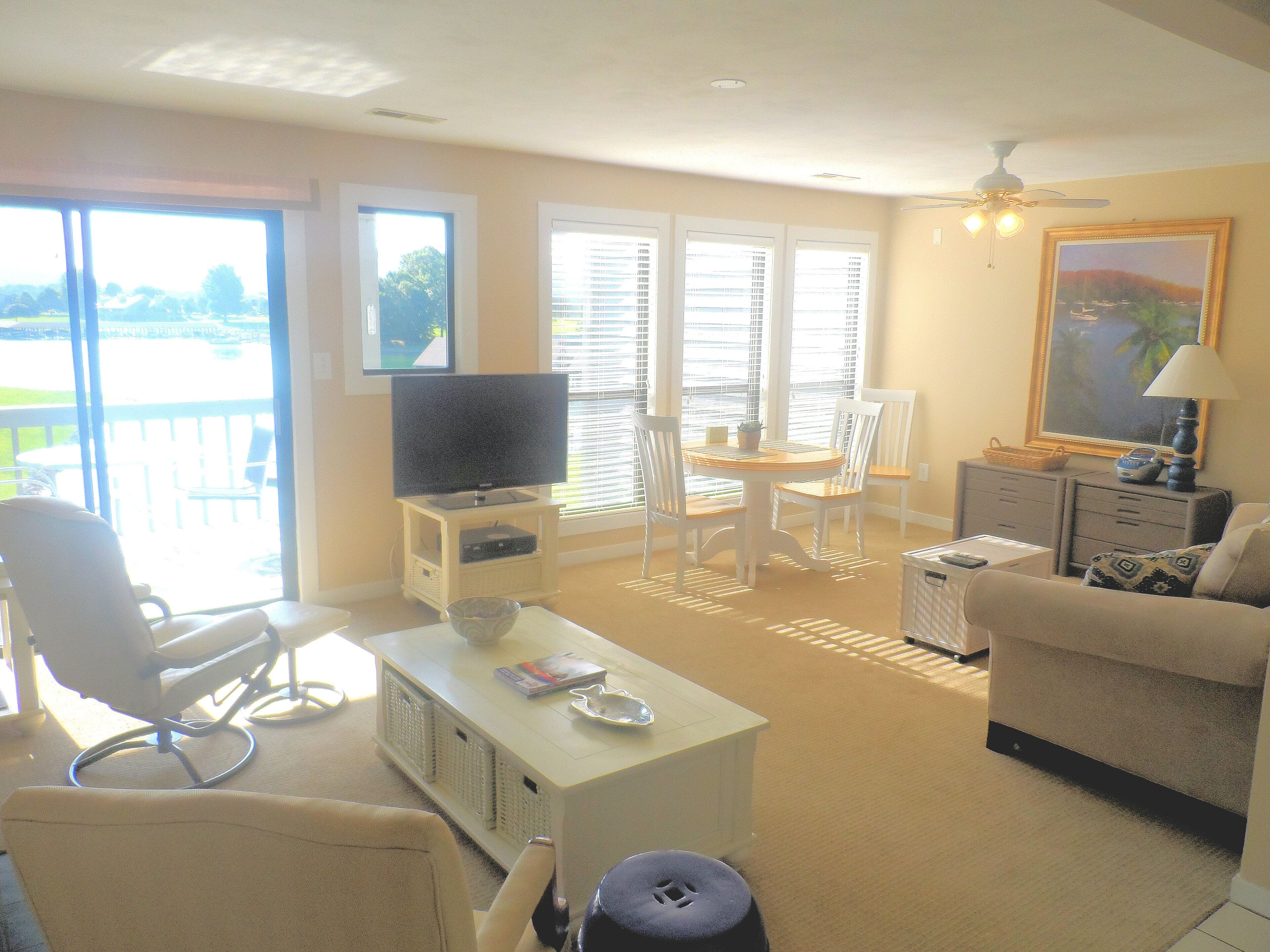 Lower summer Rates at a Spectacular Waterfront Resort.  Come have fun 