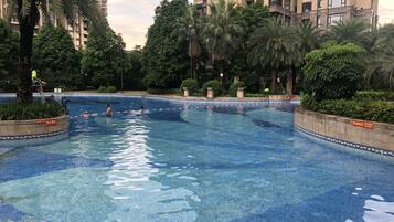Seasonal outdoor pool