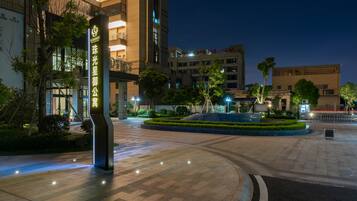 Entrée de l’hébergement