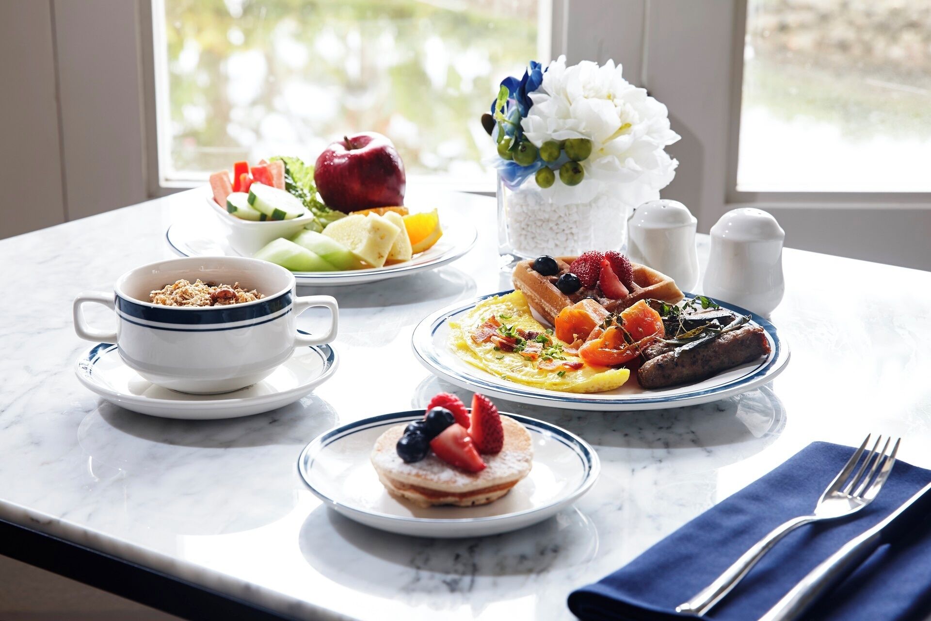 daily buffet breakfast (usd 30 per person)