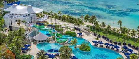 Outdoor pool, free pool cabanas