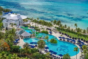 Outdoor pool, free cabanas