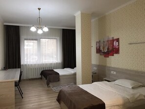 Standard Twin Room, 2 Twin Beds | Desk, blackout drapes, iron/ironing board, free WiFi - Union Plaza (Astana)