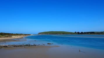 Beach nearby, white sand