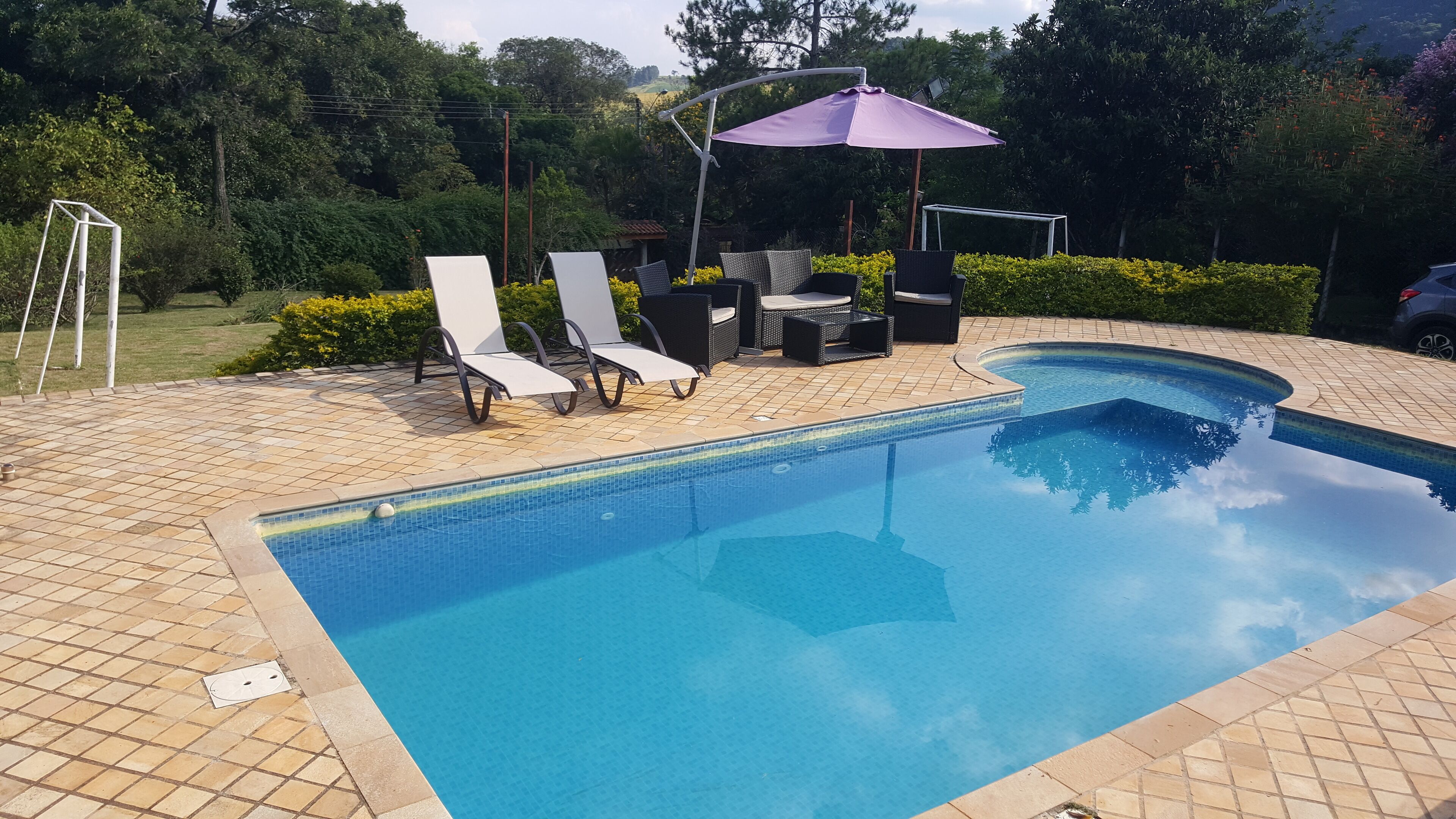 Beautiful place in Atibaia with swimming pool with hydro and mini soccer field