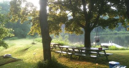 Your country getaway with trails and a pond