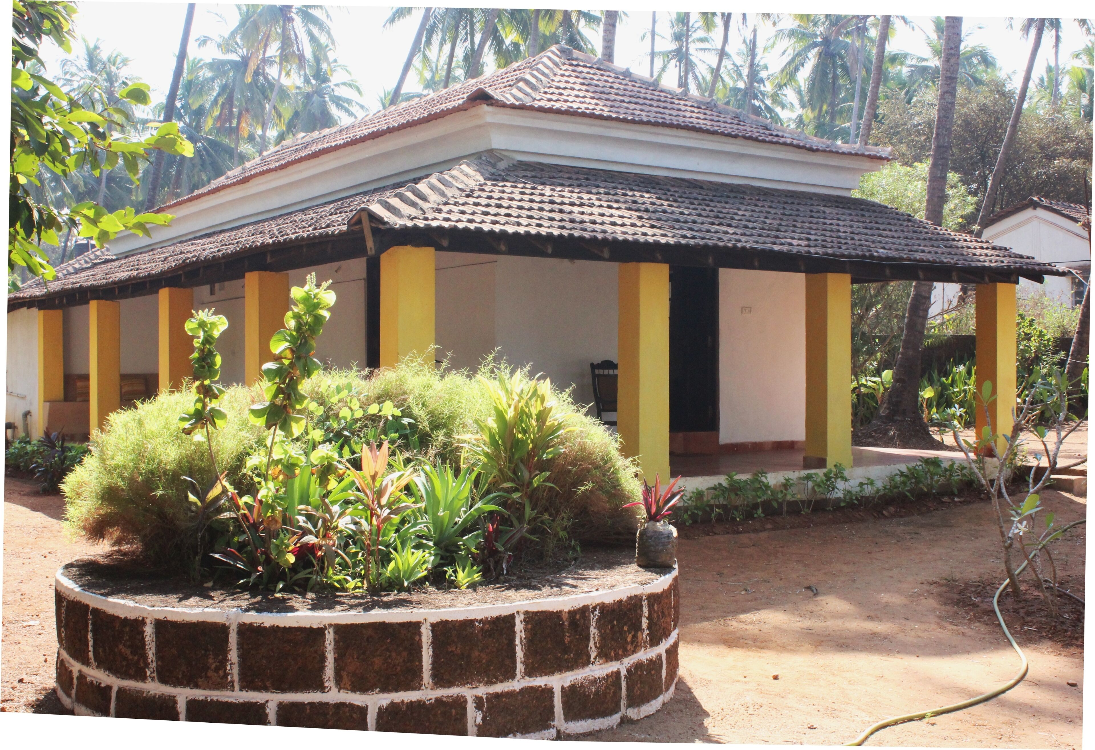 Goan beach house on Anjuna beach