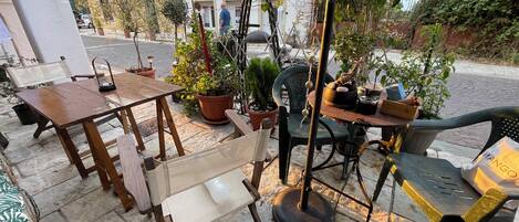 Udendørs spisemuligheder