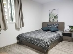 Wifi gratis y ropa de cama