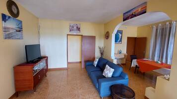 Chambre Double, 1 lit double, non-fumeurs | Coin séjour