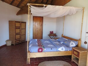 Desk, cots/infant beds, free WiFi, bed sheets