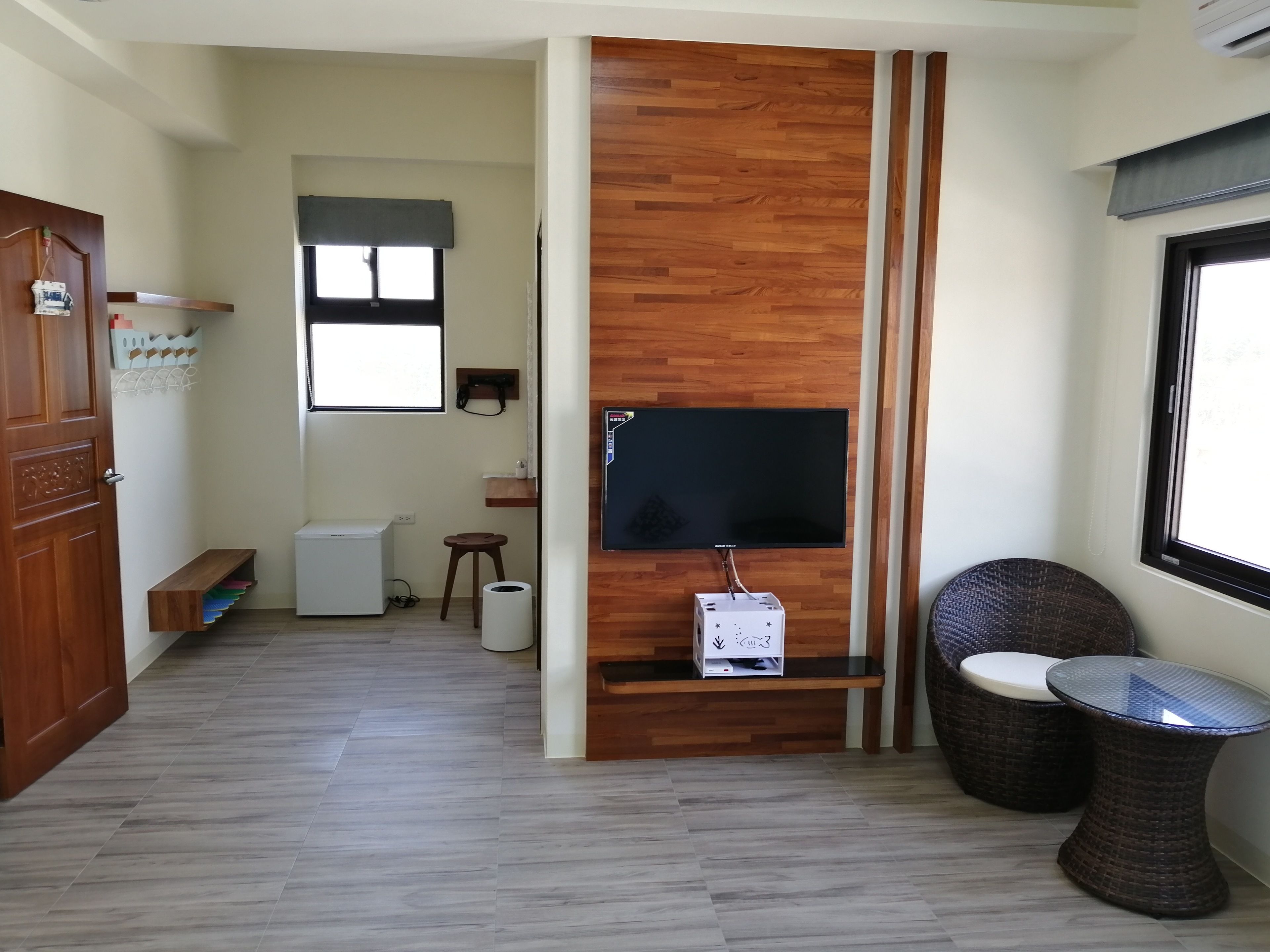 四人房, 2 張標準雙人床 | 書桌、遮光布/窗簾、免費無線上網、床單