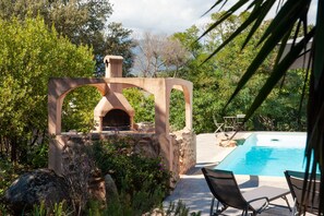 Outdoor pool - Nice villa in the center of Porto Vecchio (Porto-Vecchio)