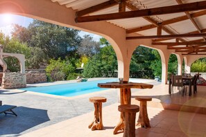 Outdoor pool - Nice villa in the center of Porto Vecchio (Porto-Vecchio)