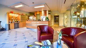 Sala de estar en el lobby