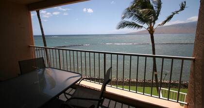 Schöne 1-Zimmer-Wohnung am Meer mit Klimaanlage in Menehune Shores, Kihei