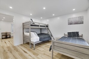 18 bedrooms, iron/ironing board, travel crib, free WiFi