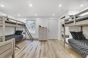 18 bedrooms, iron/ironing board, travel crib, free WiFi