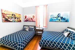 3 makuuhuonetta, silitysrauta/-lauta, vauvan matkasänky, ilmainen Wi-Fi