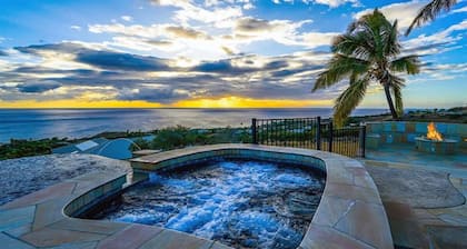 Hale Laule'a Privacidad, piscina, vistas panorámicas al mar