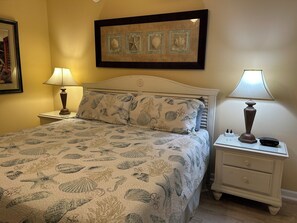 1 bedroom, iron/ironing board, internet, bed sheets