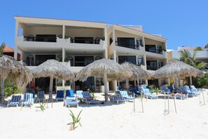On the beach