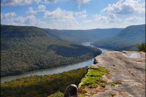 Tennessee River Gorge from Snooper's Rock.
